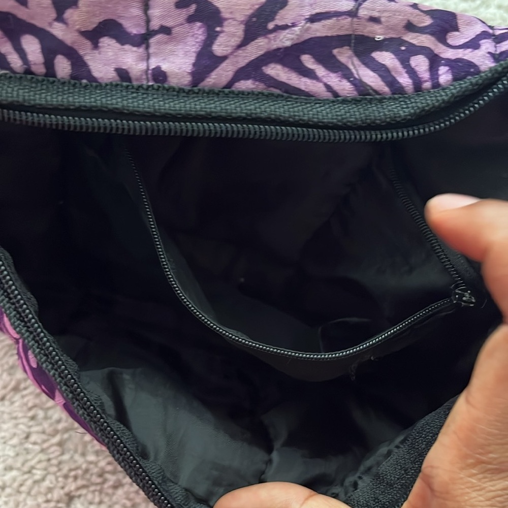Handcrafted Shell Pouch 🥹Purple Lilac Shells - Picture 4 of 5